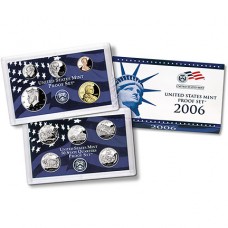 United States Mint Proof coinset 2006 S